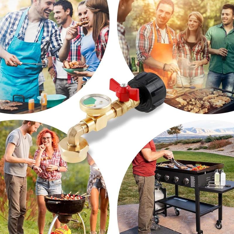 💯🎉Last-day promotion-Propane Refill Adapter with Valve