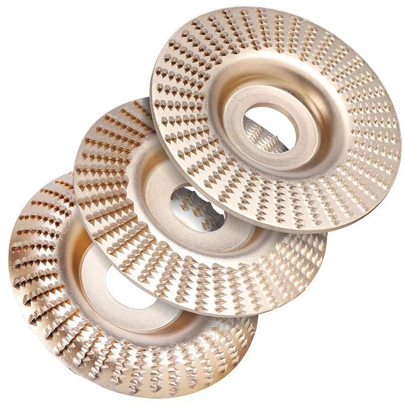 đ„ 3PCS 4" Wood Carving Disc Set â The Ultimate Woodworking Game-Changer