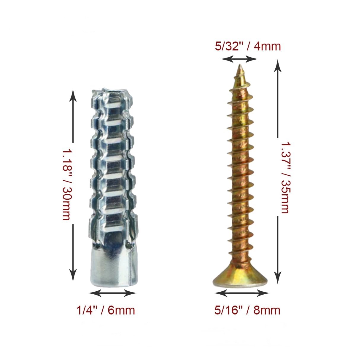Upgraded Reusable Heavy Duty Tree Expansion Anchors – Secure Your Fixtures with Confidence