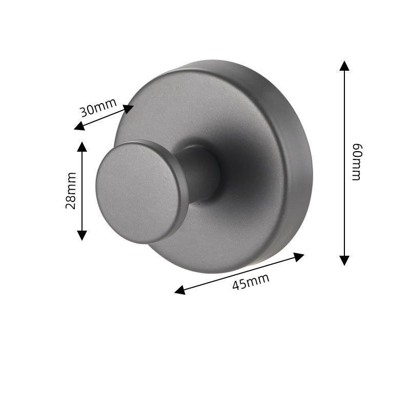 Black Shower Suction Hooks – Twist & Lock No-Drill Bathroom Organizers