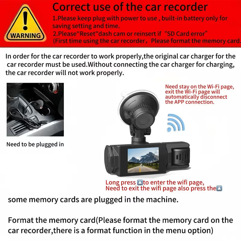 🔥Full View Car Dashcam System（The product does not include a memory card.）