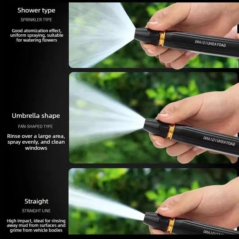 🔥 💦Powerful High-Pressure Water Gun for Car Cleaning