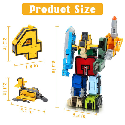 2026 New Digital Transforming Toys for Kids Education