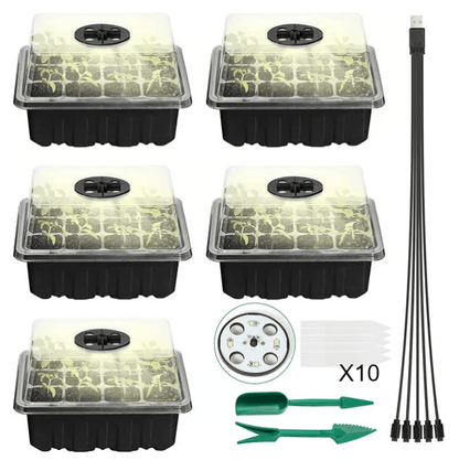 Adjustable Humidity Seed Starter Trays