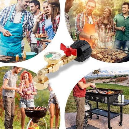 💯🎉Last-day promotion-Propane Refill Adapter with Valve