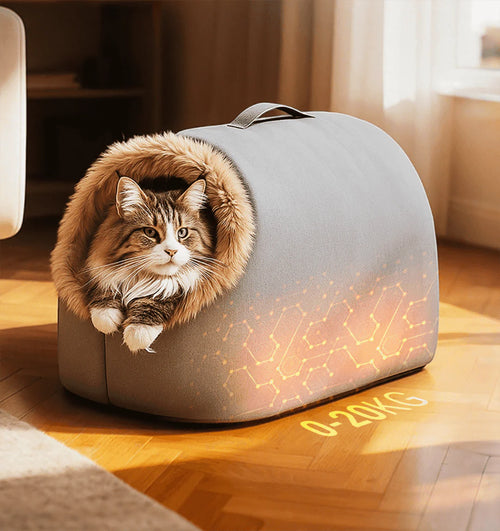 💥Hot sale 🐾Warm Pet Cave Bed