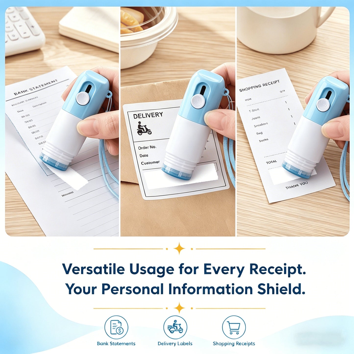 🔥Hot Sale 49% OFF🔥 2-in-1 Privacy Shield | Fast-Drying Express Information Blocker ✨