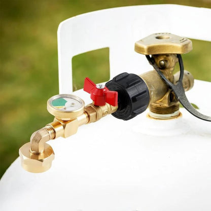 💯🎉Last-day promotion-Propane Refill Adapter with Valve