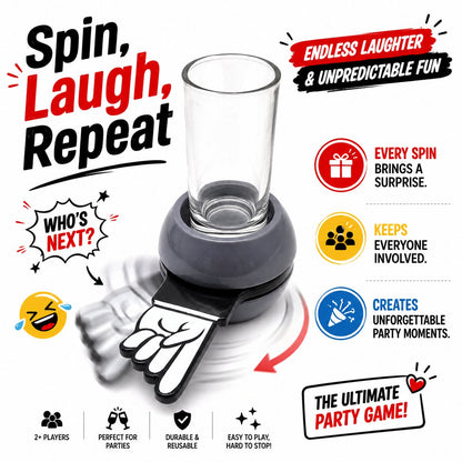 🎯 Spin the Shot – Finger Spinner Drinking Game