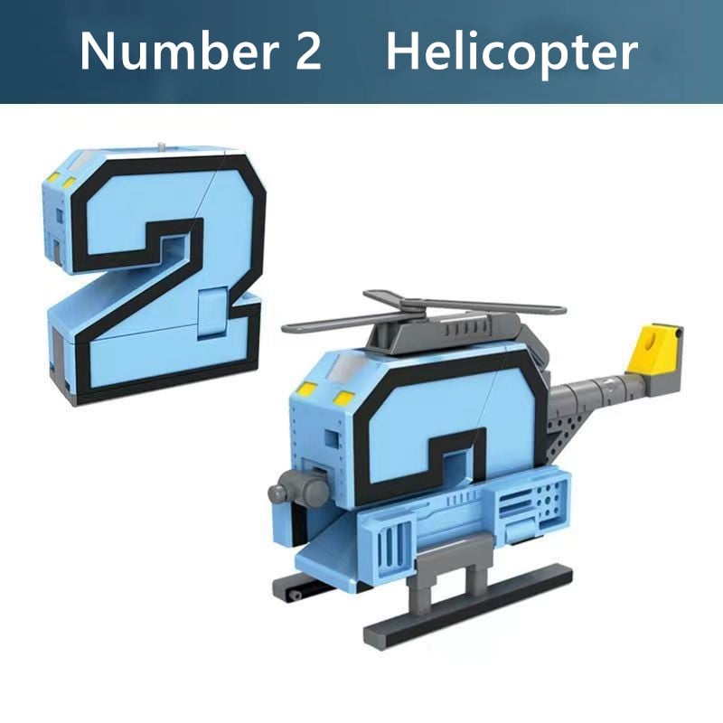 2026 New Digital Transforming Toys for Kids Education