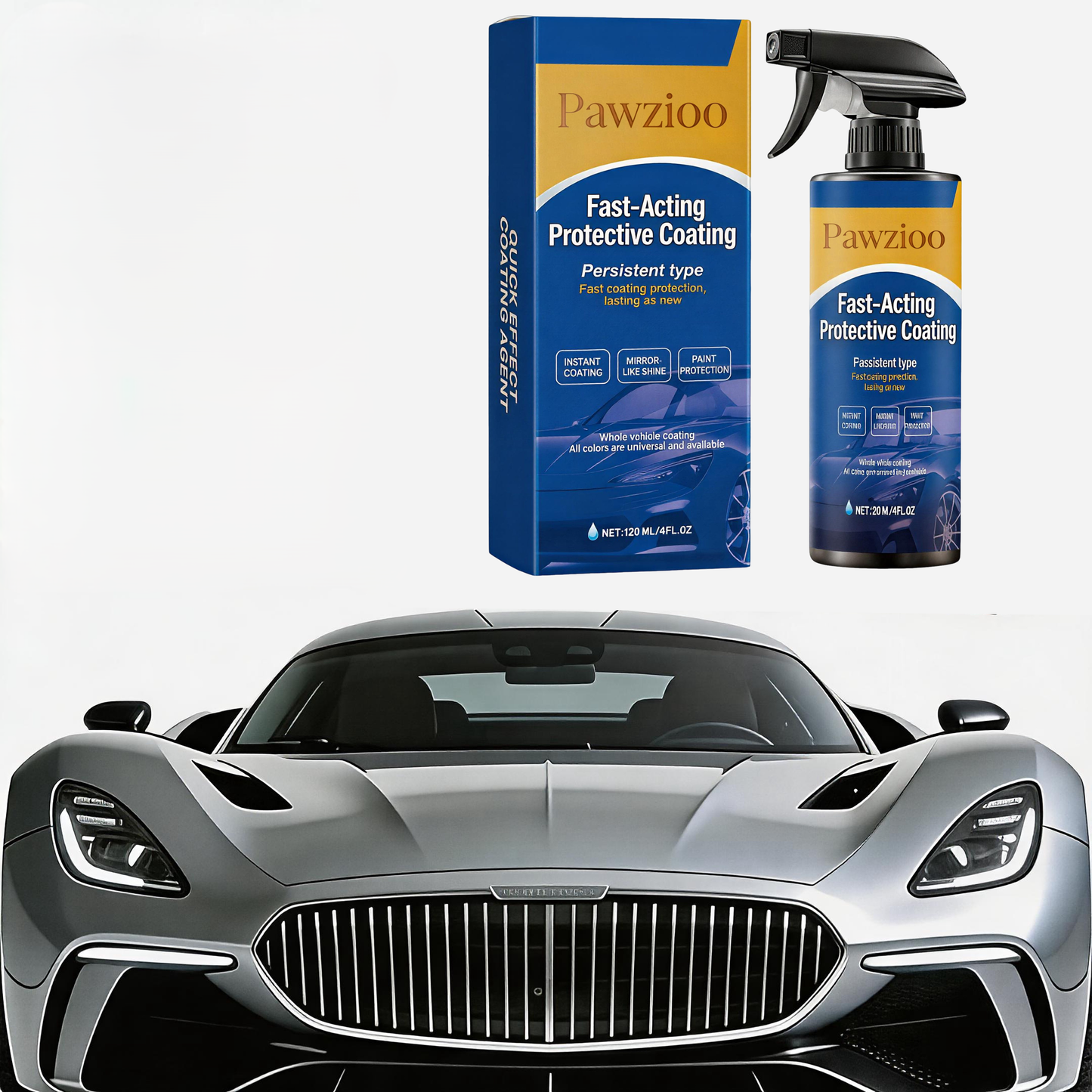 ✨ Mirror Finish Coating Spray✨ Make Your Car Look Just Washed — In Seconds