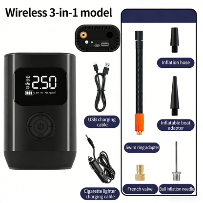 ✨Multi-functional Portable Air Compressor