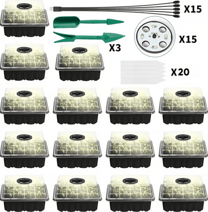 Adjustable Humidity Seed Starter Trays