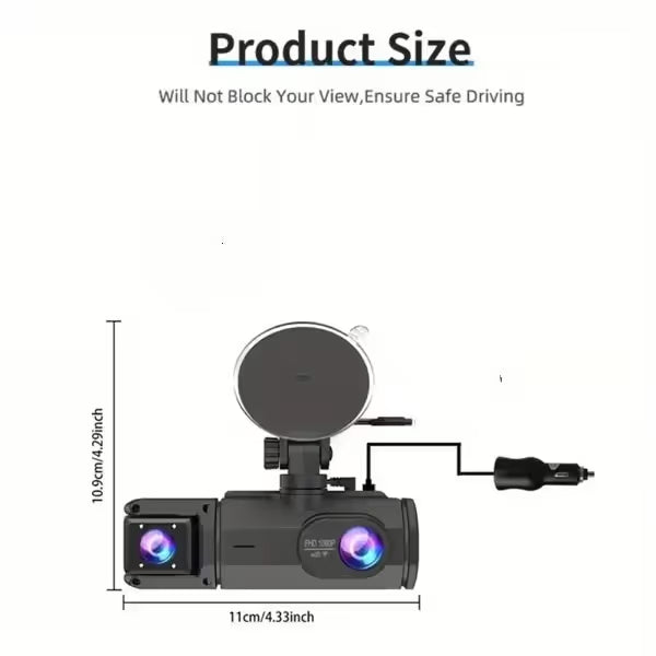 🔥Full View Car Dashcam System（The product does not include a memory card.）