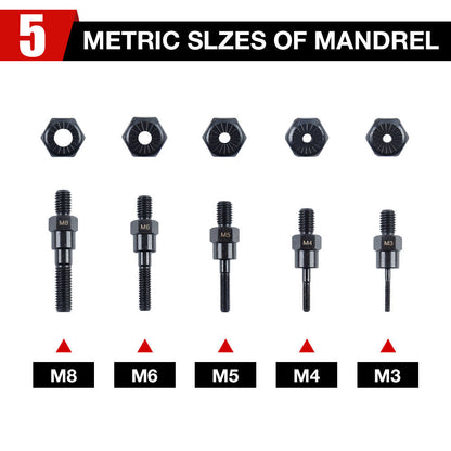 M3-M8 Electric Rivet Gun Adapter Kit-Free Shipping💯