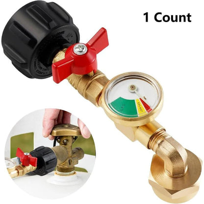 💯🎉Last-day promotion-Propane Refill Adapter with Valve