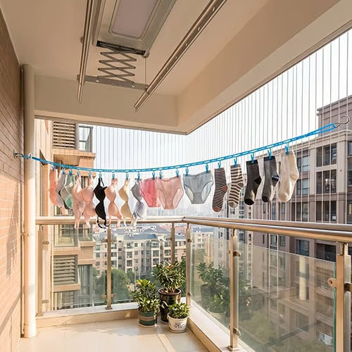 Portable Clothesline for Outdoor & Home