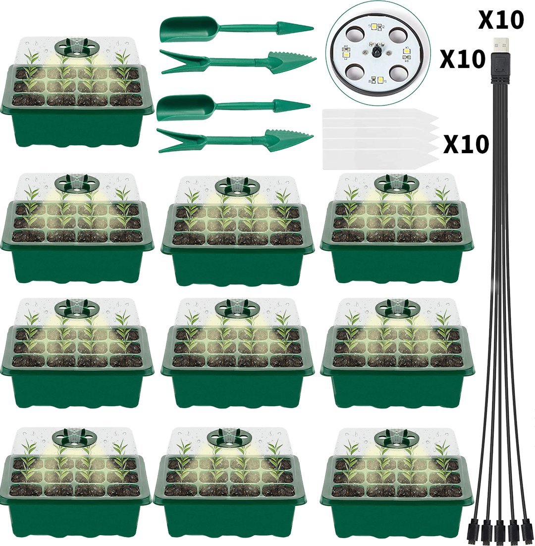 Adjustable Humidity Seed Starter Trays