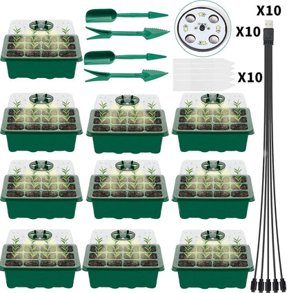 Adjustable Humidity Seed Starter Trays