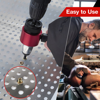 M3-M8 Electric Rivet Gun Adapter Kit-Free Shipping💯