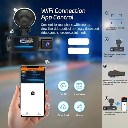 🔥Full View Car Dashcam System（The product does not include a memory card.）