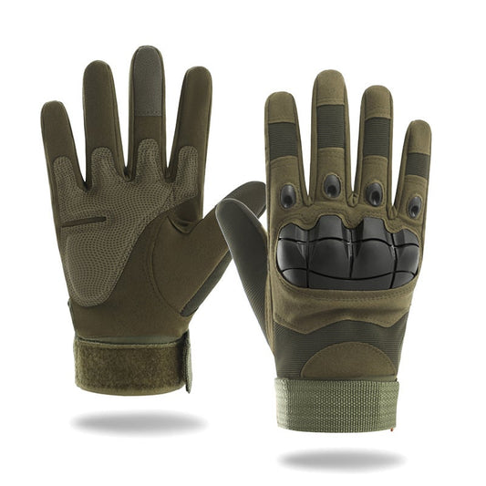 🔥Tactical Full Finger Gloves with Soft Knuckle Protection