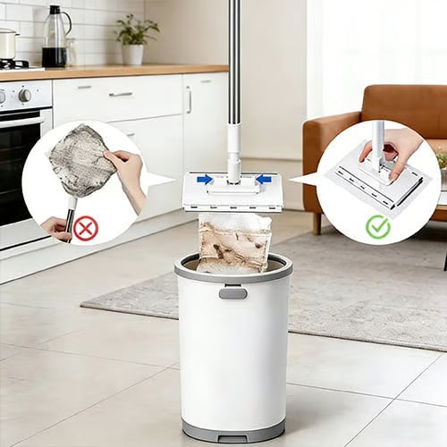 Hands-Free Multi-Purpose Flat Mop