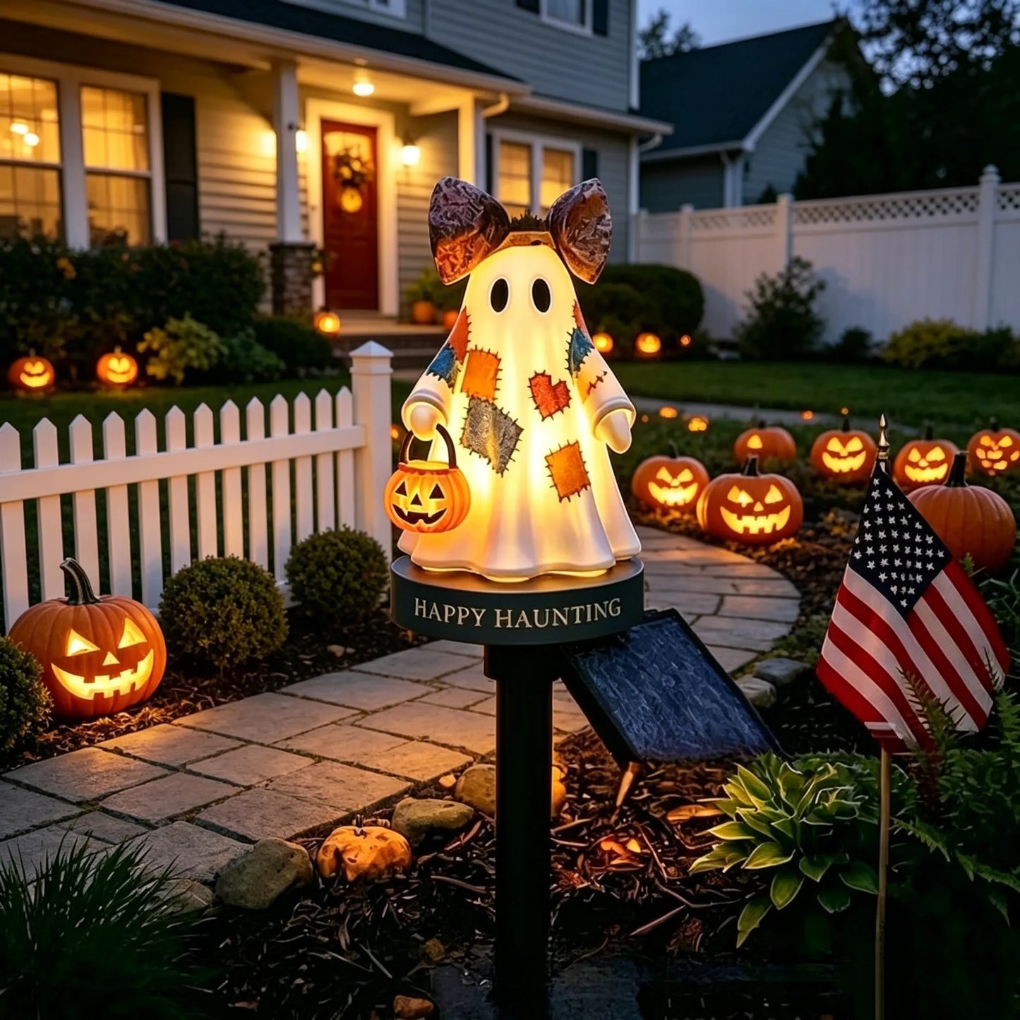 TODAY ONLY: 49% OFF 🔥 Solar Ghost Garden Light