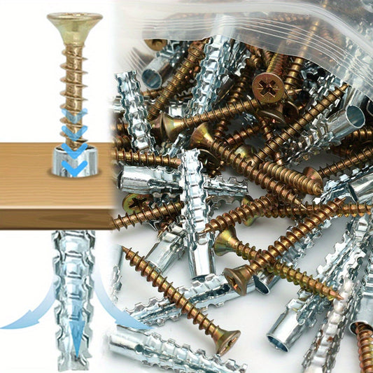 Upgraded Reusable Heavy Duty Tree Expansion Anchors – Secure Your Fixtures with Confidence
