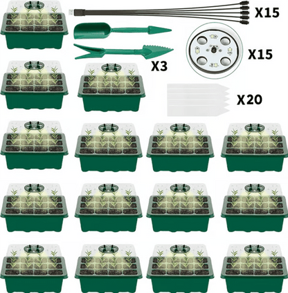 Adjustable Humidity Seed Starter Trays