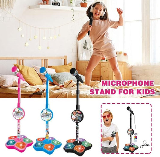 💥Microphone Toy, Karaoke Machine Toy with Light