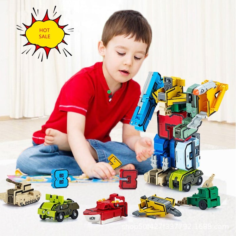 2026 New Digital Transforming Toys for Kids Education