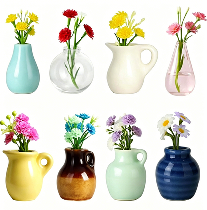 🎁🌸 Mini Ceramics Vase Fridge Magnet