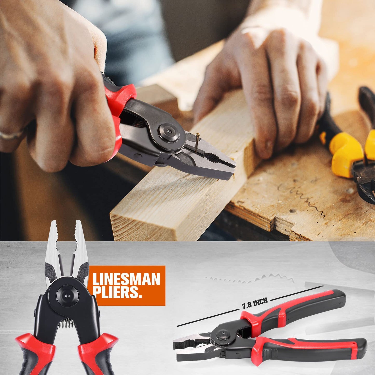 🛠️ 5-in-1 Interchangeable Pliers Tool Set
