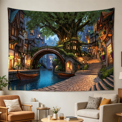 🌲🌸 Transform your backyard into an enchanted forest – one banner, endless beauty! ✨