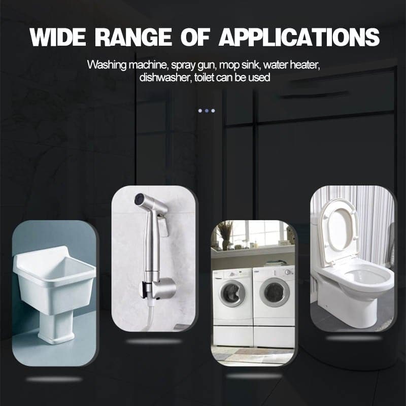 A very convenient double-outlet faucet