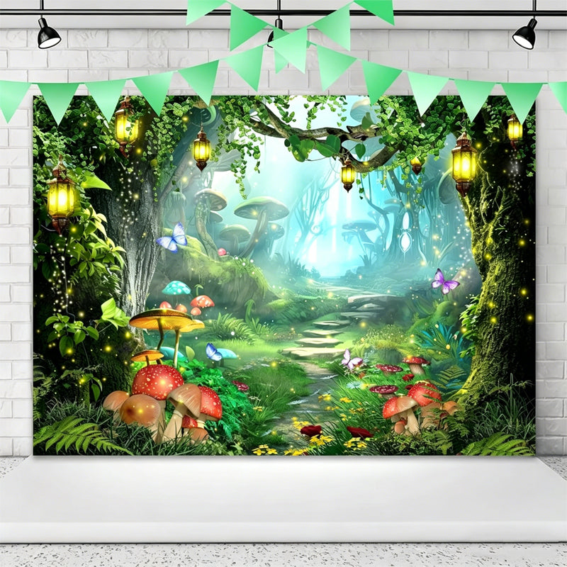 🌲🌸 Transform your backyard into an enchanted forest – one banner, endless beauty! ✨