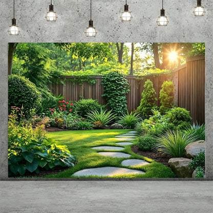 🌲🌸 Transform your backyard into an enchanted forest – one banner, endless beauty! ✨