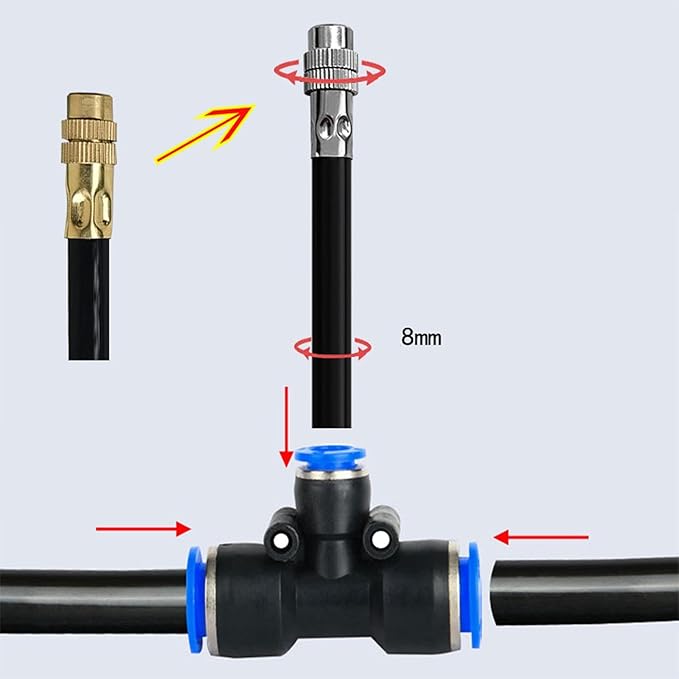 🔥Last Day 49% OFF🚿360° Curved Garden Automatic Irrigation System