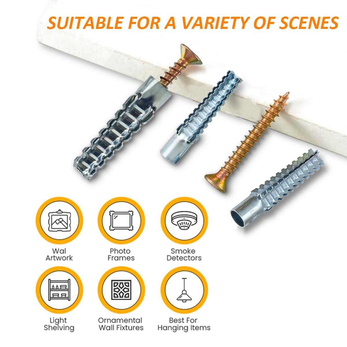 Upgraded Reusable Heavy Duty Tree Expansion Anchors – Secure Your Fixtures with Confidence