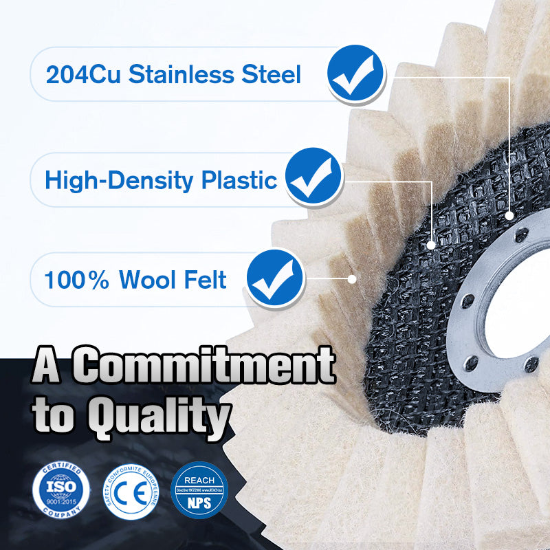 🔥 LAST DAY - BUY 1, GET 1 FREE🔥 Wool Felt Polishing Wheel