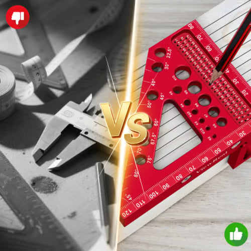 ⏳Time-Limited Special⏰3D Multi-Purpose Carpenter's Triangle Square