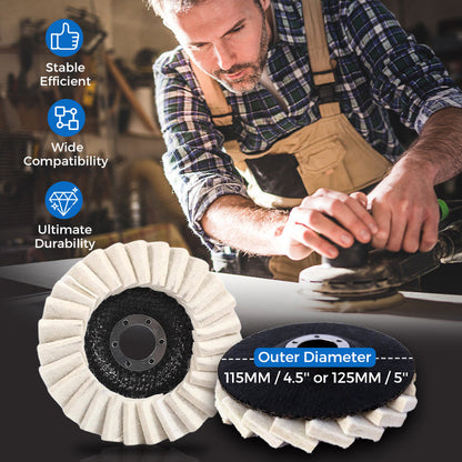 🔥 LAST DAY - BUY 1, GET 1 FREE🔥 Wool Felt Polishing Wheel
