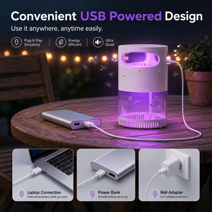 🌙SAVE 49% NOW🔥Quiet UV Mosquito Trap – Chemical-Free & Safe for Kids & Pets🦟