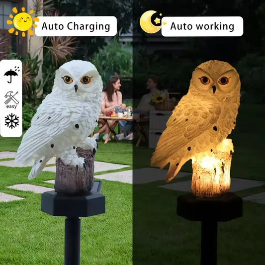 🔥 Holiday Special🔥 Waterproof Solar Owl Light