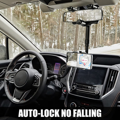 Rear View Mirror Phone Holder