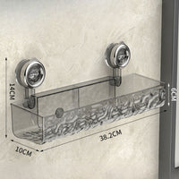 Rectangular shelf gray