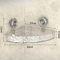 Corner shelf Transparent