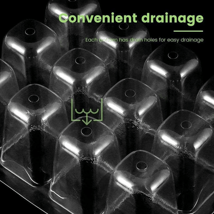 Adjustable Humidity Seed Starter Trays