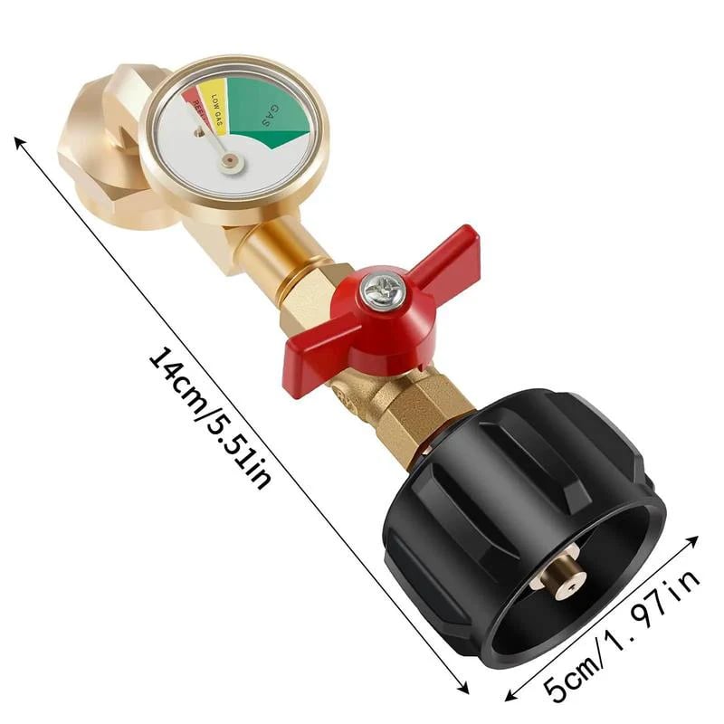 💯🎉Last-day promotion-Propane Refill Adapter with Valve